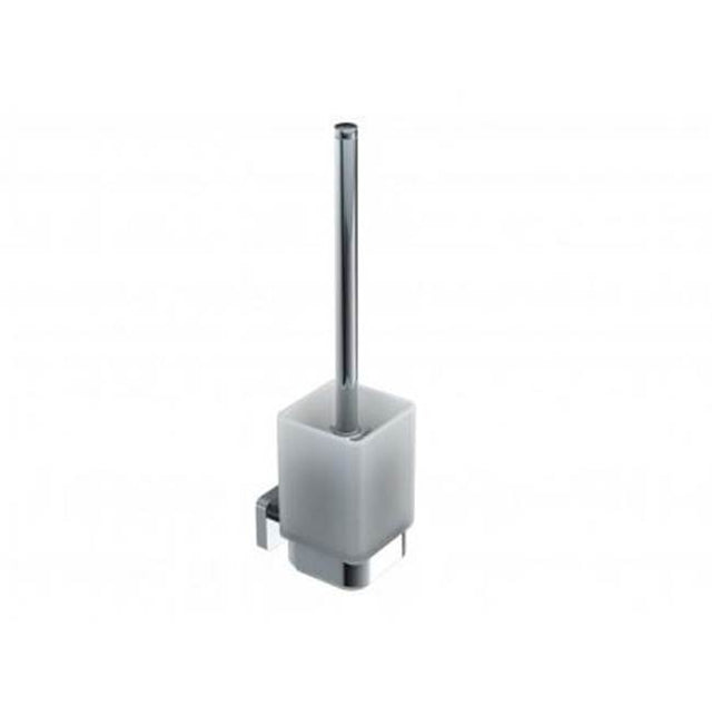 Kartners - MILAN - Wall Mounted Toilet Brush Set-Polished Chrome - Polished Chrome