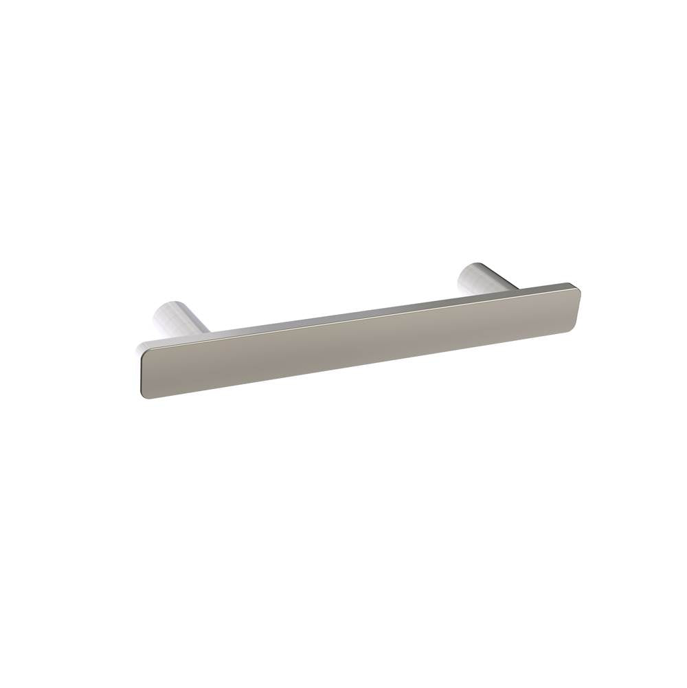 Kartners - MILAN - 4-inch Cabinet Pull-Brushed Nickel - Brushed Nickel