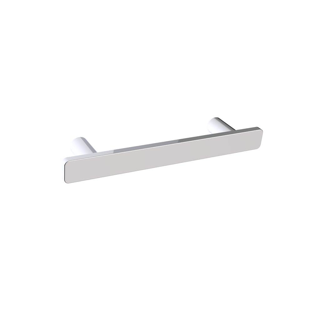 Kartners - MILAN - 4-inch Cabinet Pull-Polished Chrome - Polished Chrome