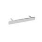 Kartners - MILAN - 4-inch Cabinet Pull-Polished Chrome - Polished Chrome