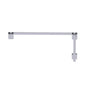 Kartners - MILAN - 8-inch x 24-inch Offset Shower Door Handles -Polished Chrome - Polished Chrome