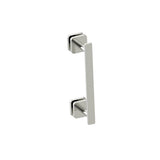 Kartners - MILAN - 8-inch Shower Door Handle-Polished Nickel - Polished Nickel