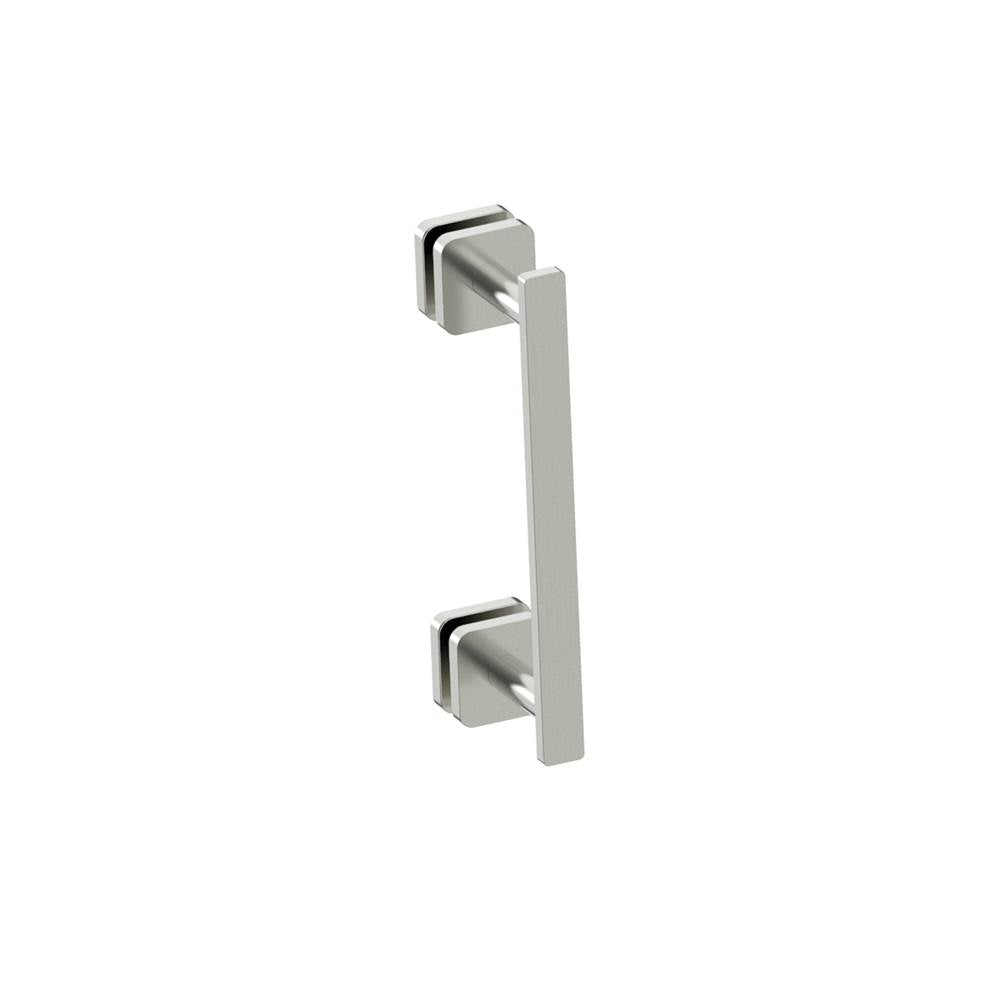 Kartners - MILAN - 8-inch Shower Door Handle-Brushed Nickel - Brushed Nickel