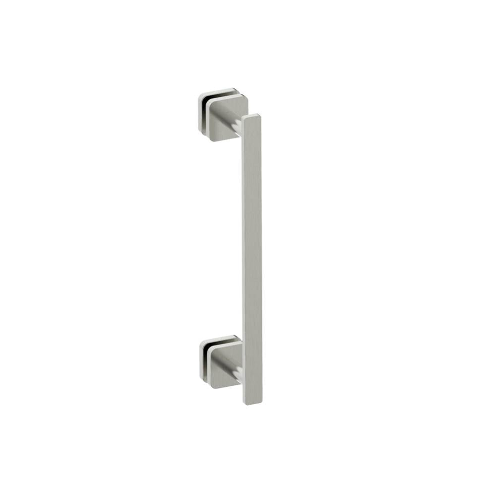 Kartners - MILAN -12-inch Shower Door Handle-Brushed Nickel - Brushed Nickel
