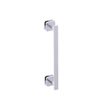 Kartners - MILAN -12-inch Shower Door Handle-Polished Chrome - Polished Chrome