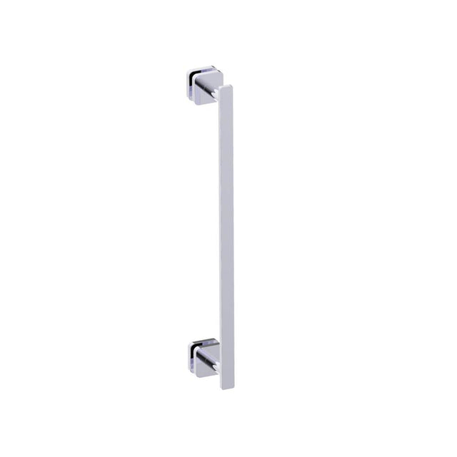Kartners - MILAN - 18-inch Shower Door Handle-Polished Chrome - Polished Chrome