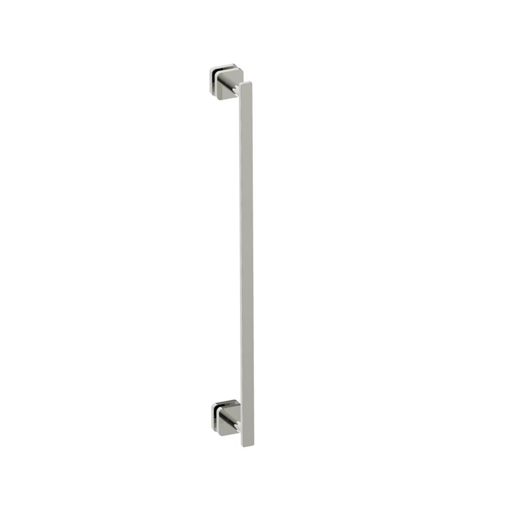 Kartners - MILAN - 24-inch Shower Door Handle-Polished Nickel - Polished Nickel