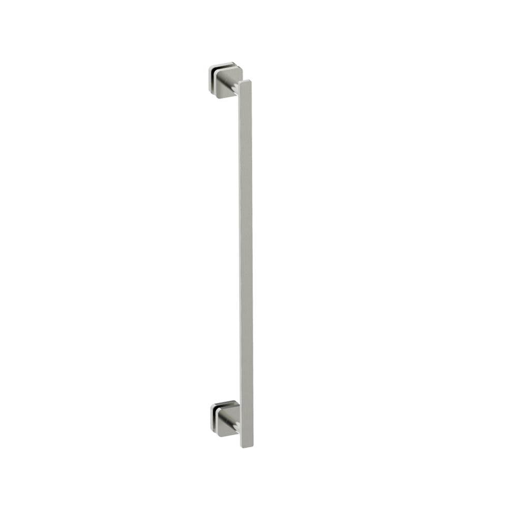 Kartners - MILAN - 24-inch Shower Door Handle-Brushed Nickel - Brushed Nickel