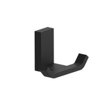 Kartners - COLOGNE - Double Prong Robe Hook-Matte Black - Matte Black