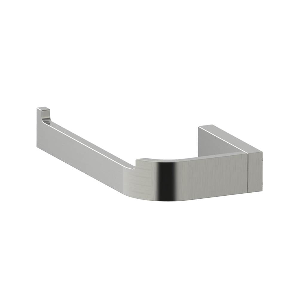 Kartners - COLOGNE - Toilet Paper Holder (Left)-Brushed Nickel - Brushed Nickel