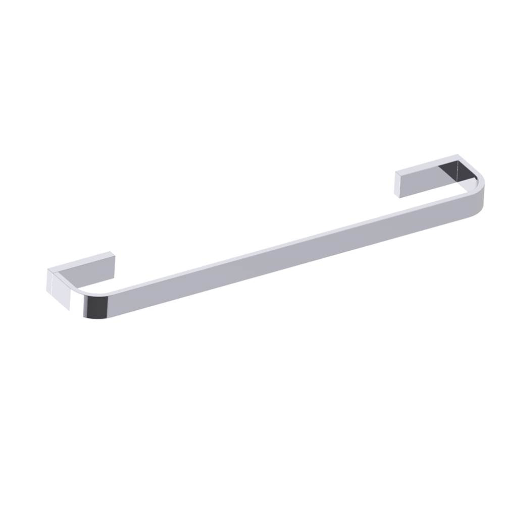 Kartners - COLOGNE - 18-inch Bathroom Towel Bar-Polished Chrome - Polished Chrome