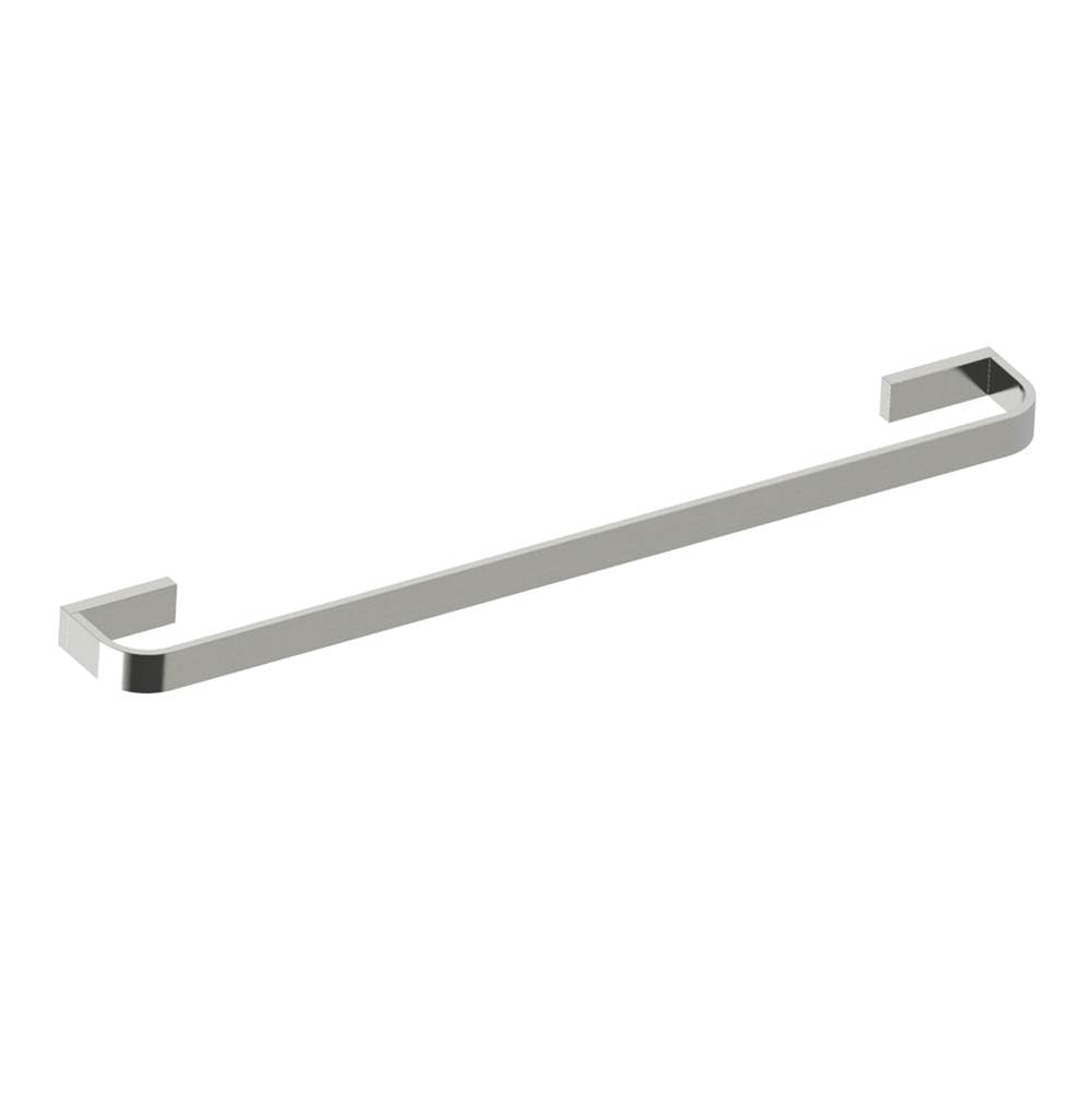 Kartners - COLOGNE - 24-inch Bathroom Towel Bar-Brushed Nickel - Brushed Nickel
