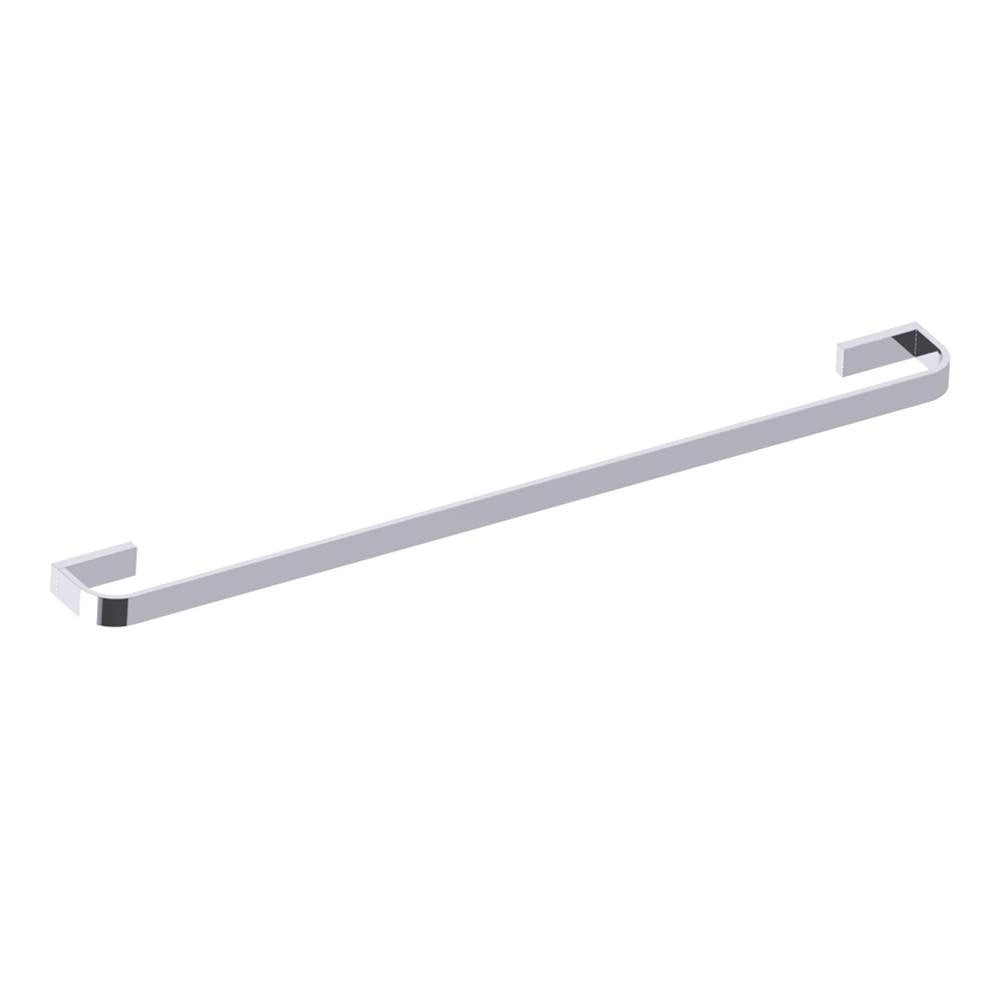 Kartners - COLOGNE - 30-inch Bathroom Towel Bar-Polished Chrome - Polished Chrome