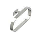 Kartners - COLOGNE - Round Towel Ring-Polished Nickel - Polished Nickel