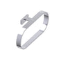Kartners - COLOGNE - Round Towel Ring-Polished Chrome - Polished Chrome