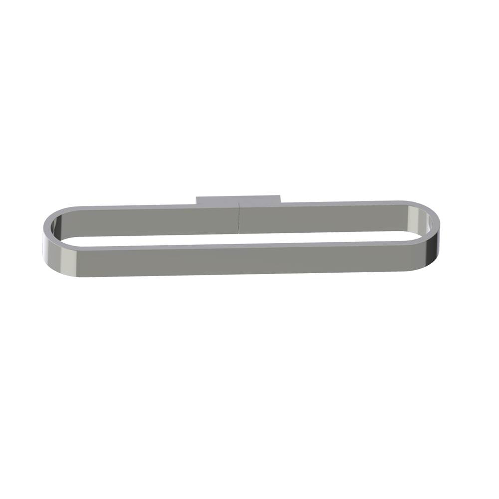 Kartners - COLOGNE - Horizontal Hand Towel Holder-Polished Nickel - Polished Nickel