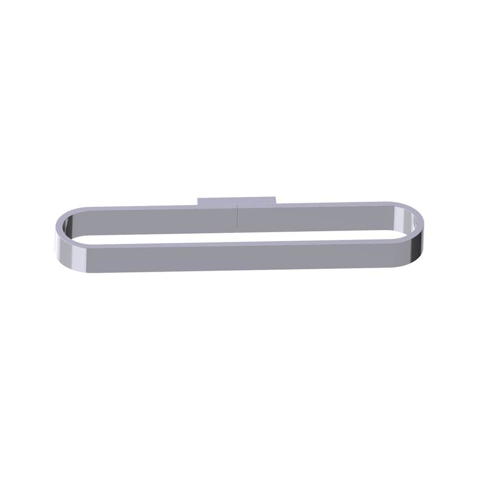 Kartners - COLOGNE - Horizontal Hand Towel Holder-Polished Chrome - Polished Chrome