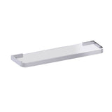 Kartners - COLOGNE - Glass Shelf-Brushed Nickel - Brushed Nickel
