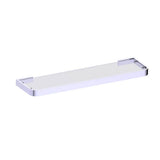 Kartners - COLOGNE - Glass Shelf-Polished Chrome - Polished Chrome