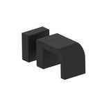 Kartners - COLOGNE - Single Shower Door Handle-Matte Black - Matte Black