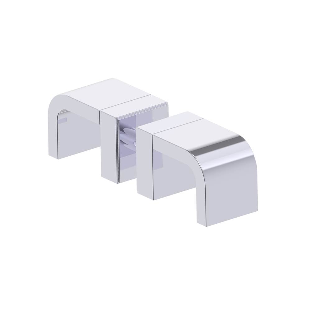 Kartners - COLOGNE - Double Shower Door Handle (Knob Only)-Polished Chrome - Polished Chrome