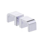 Kartners - COLOGNE - Double Shower Door Handle (Knob Only)-Polished Chrome - Polished Chrome