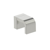 Kartners - COLOGNE - Single Shower Door Handle (Knob Only)-Brushed Nickel - Brushed Nickel