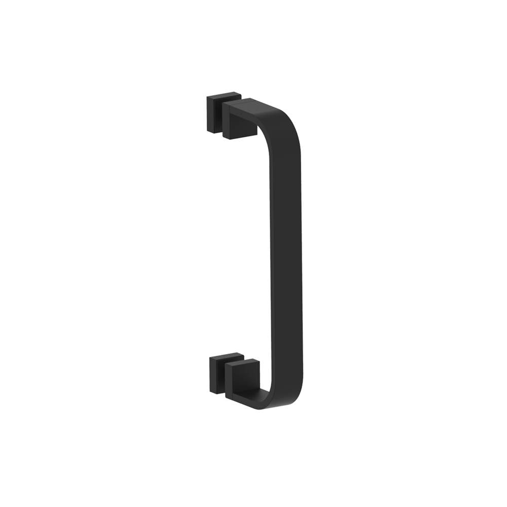 Kartners - COLOGNE - 8-inch Single Shower Door Handle-Matte Black - Matte Black