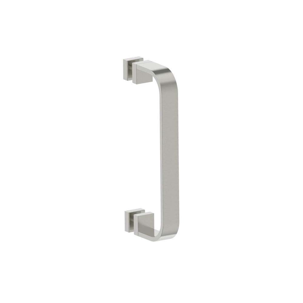 Kartners - COLOGNE - 8-inch Single Shower Door Handle-Brushed Nickel - Brushed Nickel