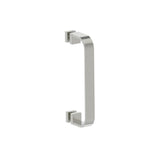 Kartners - COLOGNE - 8-inch Single Shower Door Handle-Brushed Nickel - Brushed Nickel