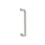 Kartners - COLOGNE - 12-inch Single Shower Door Handle-Brushed Nickel - Brushed Nickel