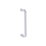 Kartners - COLOGNE - 12-inch Single Shower Door Handle-Polished Chrome - Polished Chrome
