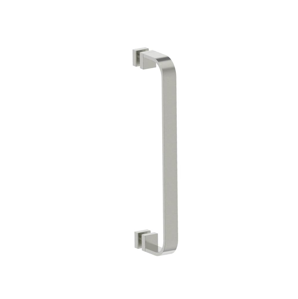 Kartners - COLOGNE - 18-inch Single Shower Door Handle-Brushed Nickel - Brushed Nickel