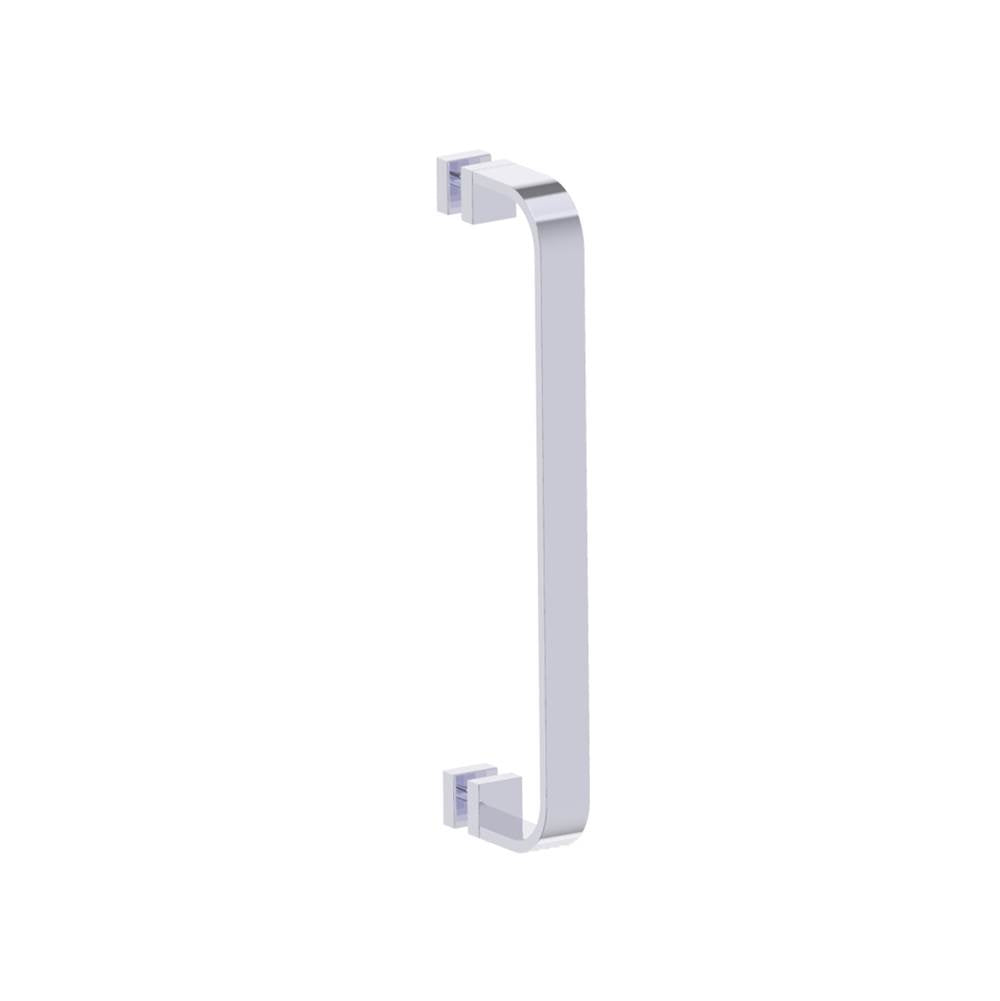 Kartners - COLOGNE - 18-inch Single Shower Door Handle-Polished Chrome - Polished Chrome