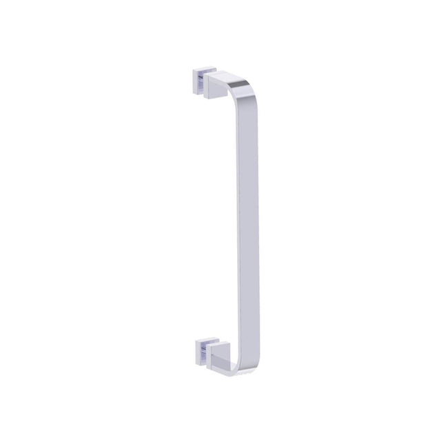 Kartners - COLOGNE - 18-inch Single Shower Door Handle-Polished Chrome - Polished Chrome