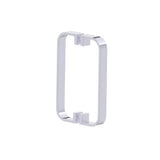 Kartners - COLOGNE- 8-inch Double Shower Door Handle-Polished Chrome - Polished Chrome