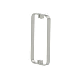 Kartners - COLOGNE - 12-inch Double Shower Door Handle-Brushed Nickel - Brushed Nickel