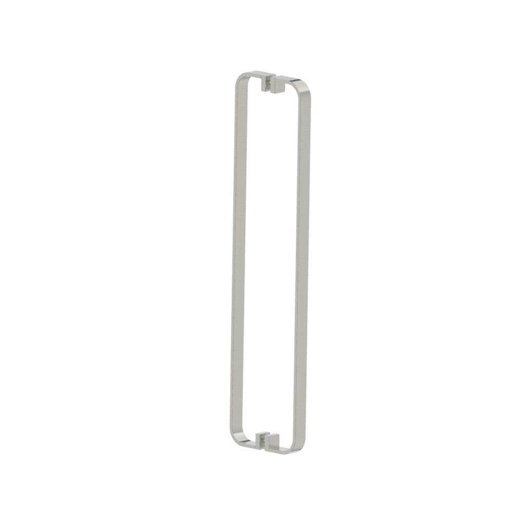 Kartners - COLOGNE - 24-inch Double Shower Door Handle-Brushed Nickel - Brushed Nickel