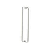 Kartners - COLOGNE - 24-inch Double Shower Door Handle-Brushed Nickel - Brushed Nickel