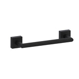 Kartners - MADRID - 9-inch Bathroom Towel Bar-Matte Black - Matte Black