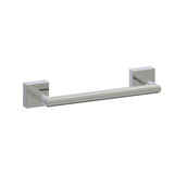 Kartners - MADRID - 9-inch Bathroom Towel Bar-Polished Nickel - Polished Nickel