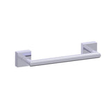 Kartners - MADRID - 9-inch Bathroom Towel Bar-Polished Chrome - Polished Chrome