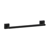 Kartners - MADRID - 12-inch Bathroom Towel Bar-Matte Black - Matte Black