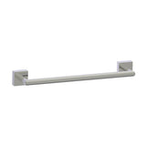 Kartners - MADRID - 12-inch Bathroom Towel Bar-Polished Nickel - Polished Nickel