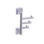 Kartners - MADRID - Triple Prong Robe Hook-Polished Chrome - Polished Chrome