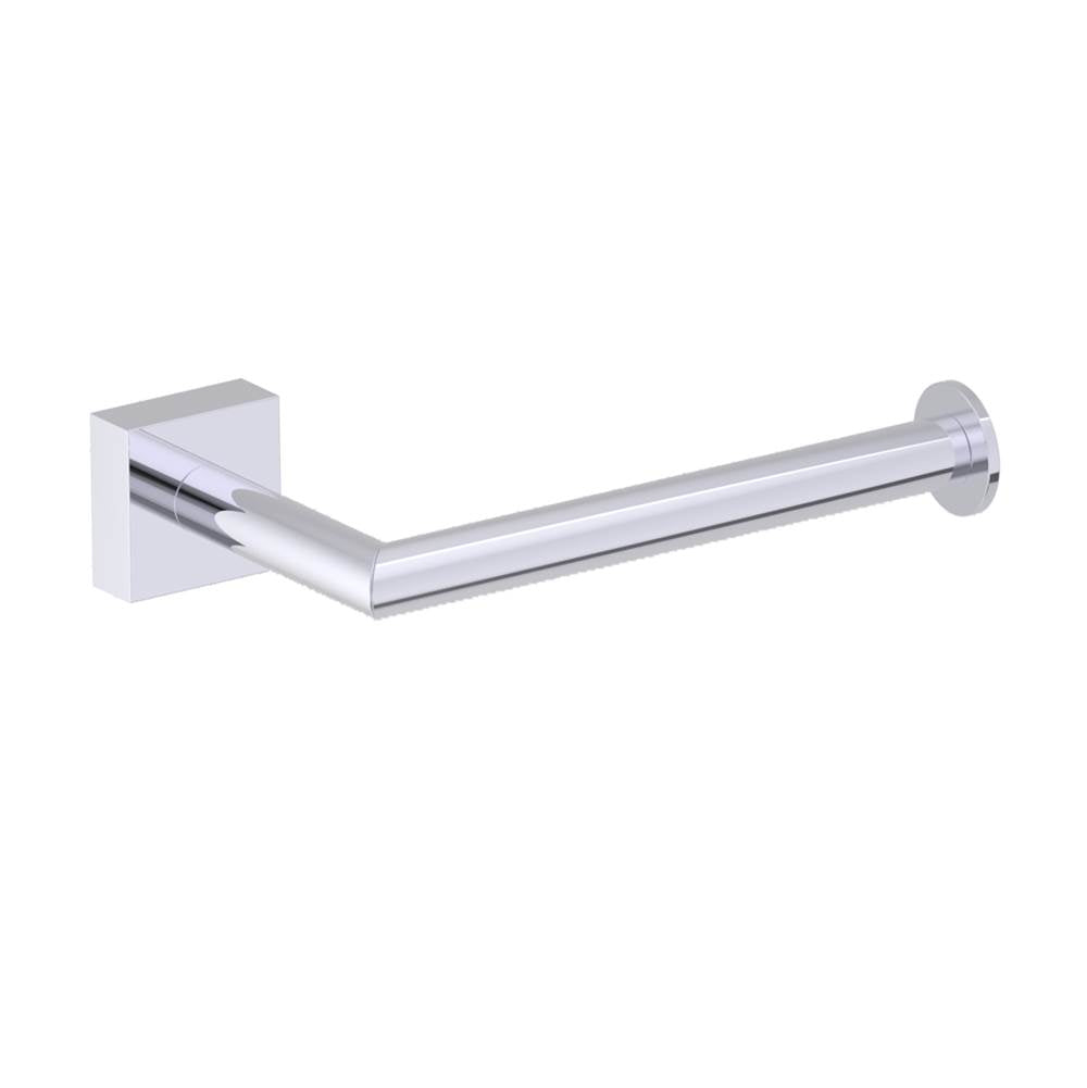 Kartners - MADRID - Single Toilet Paper Holder-Polished Chrome - Polished Chrome
