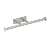 Kartners - MADRID - Double Toilet Paper Holder-Brushed Nickel - Brushed Nickel