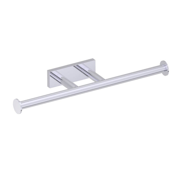 Kartners - MADRID - Double Toilet Paper Holder-Polished Chrome - Polished Chrome