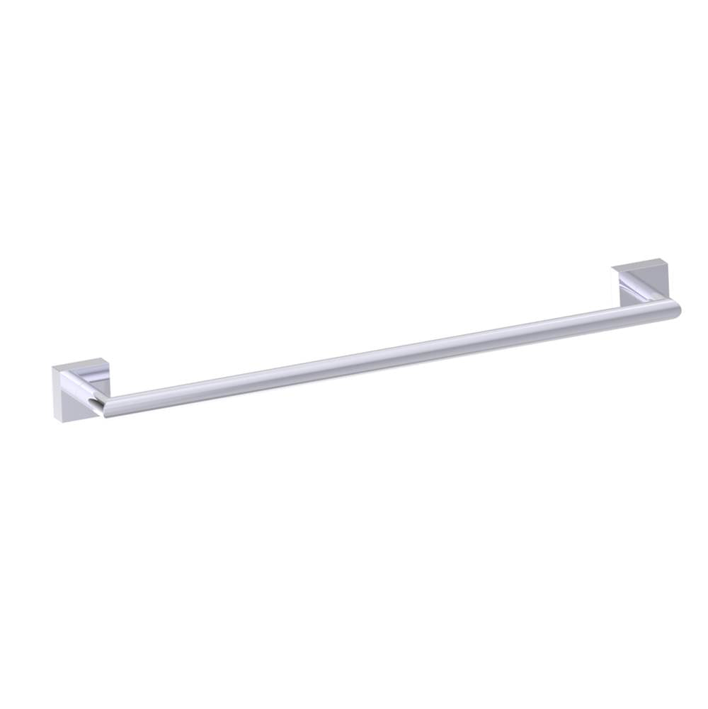 Kartners - MADRID - 18-inch Bathroom Towel Bar-Polished Chrome - Polished Chrome
