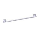 Kartners - MADRID - 18-inch Bathroom Towel Bar-Polished Chrome - Polished Chrome